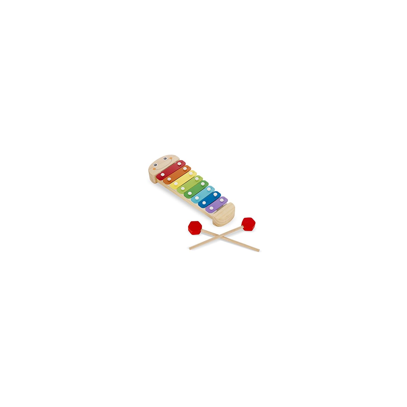 Melissa & Doug Caterpillar Xylophone, Musical Instruments, Rainbow