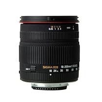 Sigma 18-200mm f3.5-5.6 DC For Nikon Digital SLR Cameras With APS-C Size Sensors