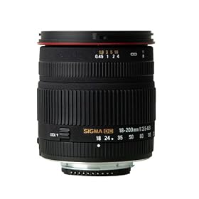 Sigma 18-200mm f/3.5-6.3 AF DC II Lens for all Nikon DSLR Cameras