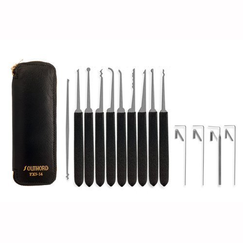 Southord pxs-14 piece lock pick set