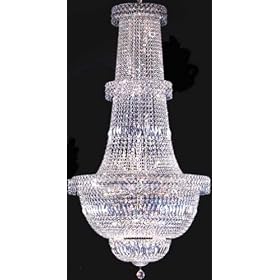 Prestige Thirty-Four Light Crystal Chandelier in Swarovski Spectra Crystal by James R.... by Prestige