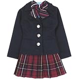 60シングルブレザーset 紺×エンジタータンチェック