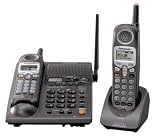 Remanufactured Panasonic KX-TG2357PK 2.4 GHz DSS Cordless Phone Answering System with Talking Caller ID and Bonus Headset (Silver)