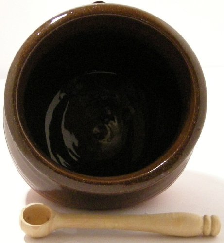 Salztopf - Terracotta - handgefertigt