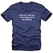 Confronta prezzi Coole-Fun-T-Shirts - Maglietta da uomo, Marine/Bianco, S
