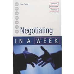 Negotiating in a Week