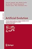 Artificial evolution : 11th International Conference, Evolution Artificielle, EA 2013, Bordeaux, France, October 21-23, 2013, revised selected papers