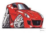 FERRARI 599 GTR KOOLART image ceramic mug 1916