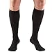 Truform 30-40 mmHg Compression Stockings for Men and Women, Knee High Length, Closed Toe, Black, Small