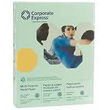 Recycled Multi-Purpose Pastel Colored Copy Paper, 20 lb., Letter, Green, 500/RM CEB8511GRE