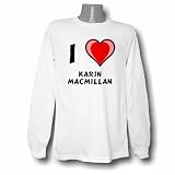 I Love Karin MacMillan Long Sleeve T-shirt