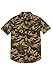 Boulder Creek Men's Big & Tall Short-Sleeve Denim/Twill Shirt