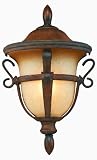 Kalco 9390RL-PL Royale Tudor Traditional / Classic Medium Fluorescent Porch Light With Meringue Glas