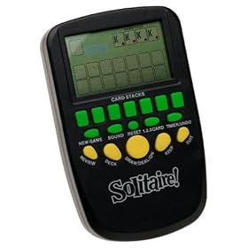 Electronic Pocket Solitaire (Large LCD Screen)