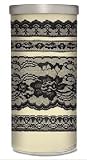  : Skeem Design - Boudoir Lace Silk-Screened Glass Lantern, 240 hrs