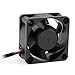 SODIAL(R) 40mm DC 5V 6.42CFM Chipset Cooling Fan Black for Computer CPU Cooler