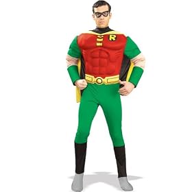 DC Comics Robin Muscle Chest Adult by Rubies Costume Co