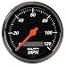 Auto Meter 1488 Designer Black In-Dash Programmable Speedometer Gauge