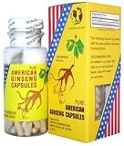 Pure American Ginseng Capsules, 500mg 100 Capsules