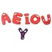 Set of Alpha Buddies Vowel Set - Playground Equipment