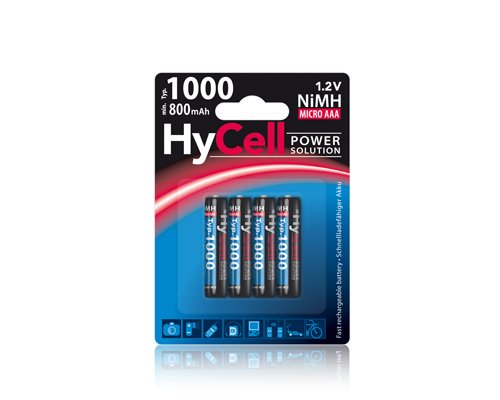 Hycell X 4 Energy NiMH Akku AAA Micro 950 mA 4er Pack schwarz Preisvergleich