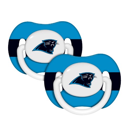 NFL Carolina Panthers Baby Fanatic Pacifiers (2-Pack)