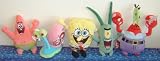 Ty Beanie Babies SET OF 5 SPONGEBOB SQUAREPANTS PLUSH