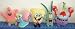 Ty Beanie Babies SET OF 5 SPONGEBOB SQUAREPANTS PLUSH