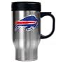 Buffalo Bills 16oz Stainless Steel Travel Mug  (Primary Logo)