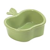 Chantal 1-Cup Apple Ramekins Set of 4, Glossy Green by Chantal