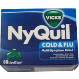 Nyquil Cold And Flu LiquiCaps - 72 Count