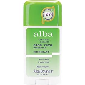 Deodorant Stick - Aloe, Unscented, 2.5 oz