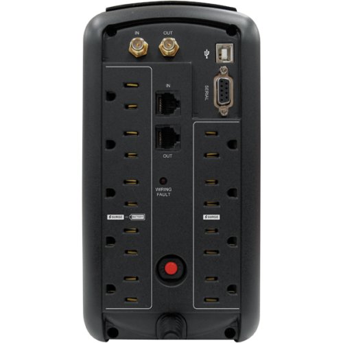CyberPower CP1000AVRLCD Intelligent LCD 1000VA 600W with AVR Mini Tower UPS