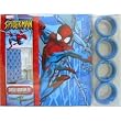 Marvel Spiderman Shower Curtain w/ 12 pcs Hook set