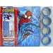 Marvel Spiderman Shower Curtain w/ 12 pcs Hook set