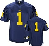 Michigan Wolverines Navy Authentic Football Jersey