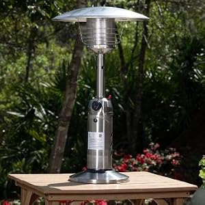 Copper Finish Table Top Patio Heater – Grandin Road