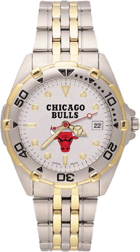 Chicago Bulls Men's All Star Watch Stainless Steel Bracelet