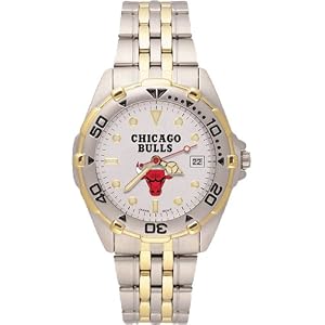 Buy Chicago Bulls Mens All Star Watch Stainless Steel Bracelet by Logo Art