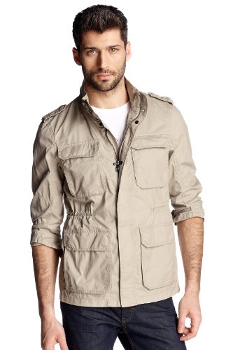 ESPRIT Collection Herren Jacke Slim Fit C33160, Gr. 54 (XXL), Beige (silver beige 271) Preisvergleich