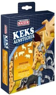 Original Kaiser "Zoo Animals" Cookie Cutters ~ Set of 6!