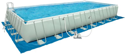 Intex 56677EG 32-Foot by 16-Foot by 52-Inch Rectangular Ultra Frame Pool