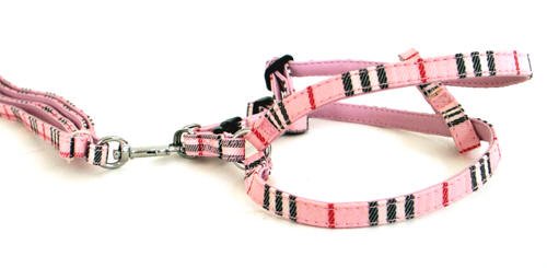 Pet Harness Set & Leash (Pink Big) NEW
