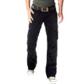 BRIGHT JEANS Vintage Cargohose (schwarz)