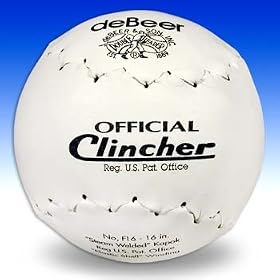 DEBEER 16'' CLINCHER SOFTBALLS (One dozen)