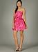 Satin Flower Design Tube Formal LG FUCH