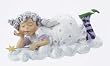 4" Funny Over the Hill Happy Birthday Fairy Christmas Ornament #23362