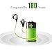 Ecandy BBZ-002 Bluetooth Wireless Over-ear Stereo Earphone with Built-in Microphone for iOS and Android Smartphones - Green