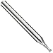 Niagara Cutter ME230 Carbide Square Nose End Mills, Inch, Uncoated (Bright) Finish, Roughing and Finishing Cut, Non-Center Cutting, 30 Degree Helix, For Use With All Materials