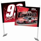 Carl Edwards Driver Racing 2 Sided Nascar Car Flag